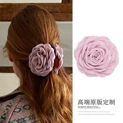 Floral Fabric Hair Clamp (various designs) - Normal Edition