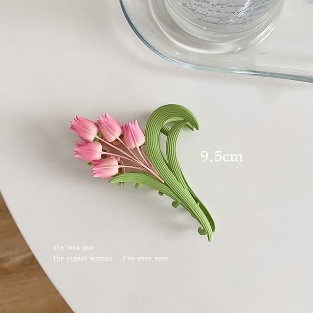 Floral Hair Claw / Hair Clip - Hair Claw - A Bunch Of Tulip