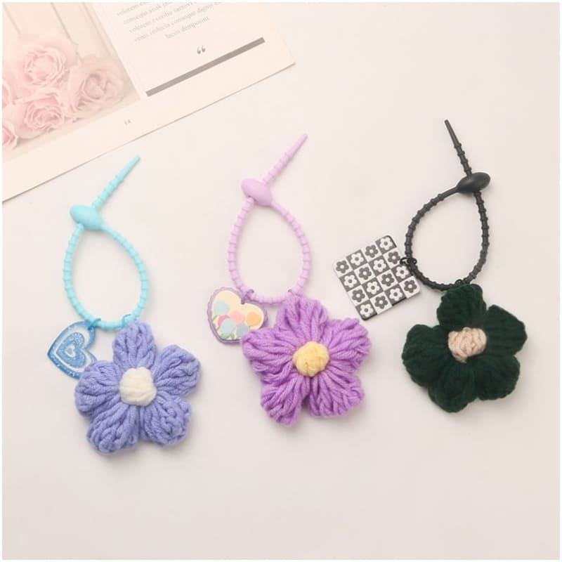 Floral Key Chain