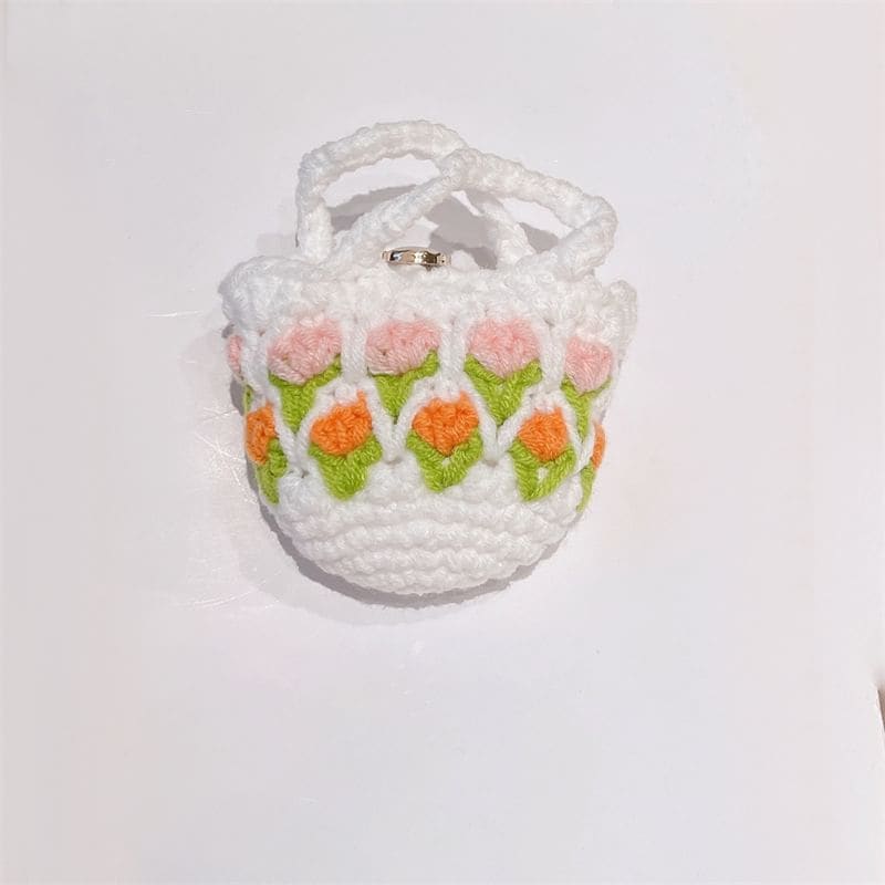 Floral Knit AirPods / Pro Earphone Case Skin