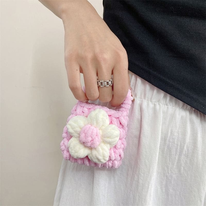 Floral Knit AirPods / Pro Earphone Case Skin