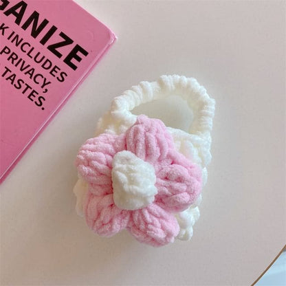 Floral Knit AirPods / Pro Earphone Case Skin - Flower