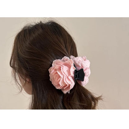 Floral Lace Hair Clamp