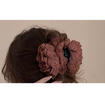 Floral Lace Hair Clamp