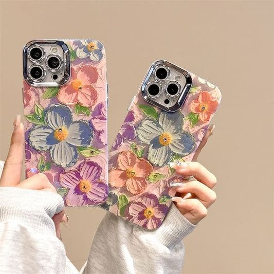 Floral Phone Case - iPhone 15 Pro Max / 15 Pro / 15 / 14