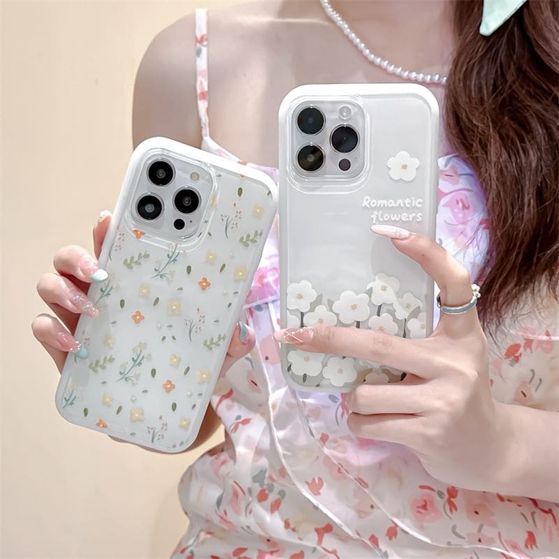 Floral Phone Case - iPhone 15 Pro Max / 15 Pro / 15 Plus