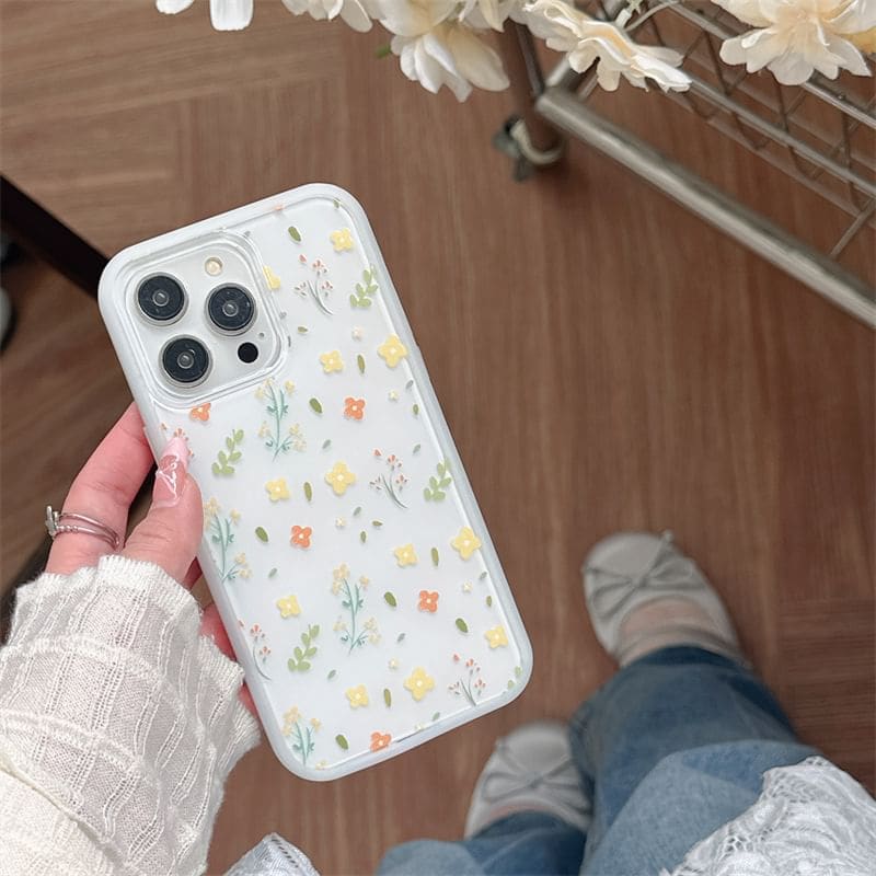 Floral Phone Case - iPhone 15 Pro Max / 15 Pro / 15 Plus