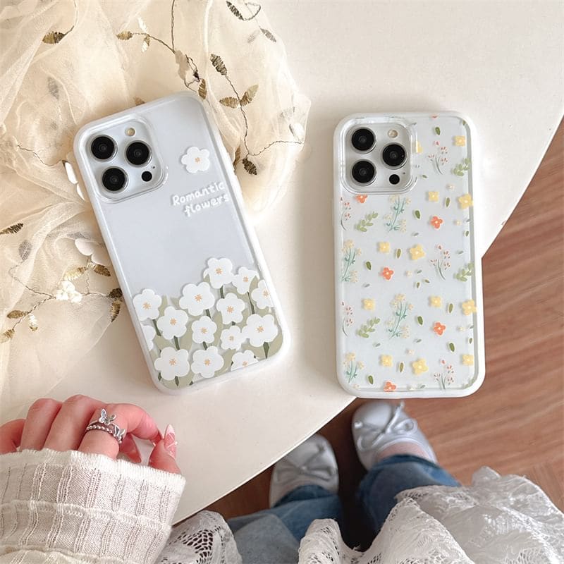 Floral Phone Case - iPhone 15 Pro Max / 15 Pro / 15 Plus