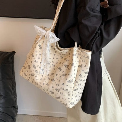 Floral Shopper Bag