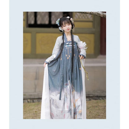 Floral Traditional Chinese Costume Set