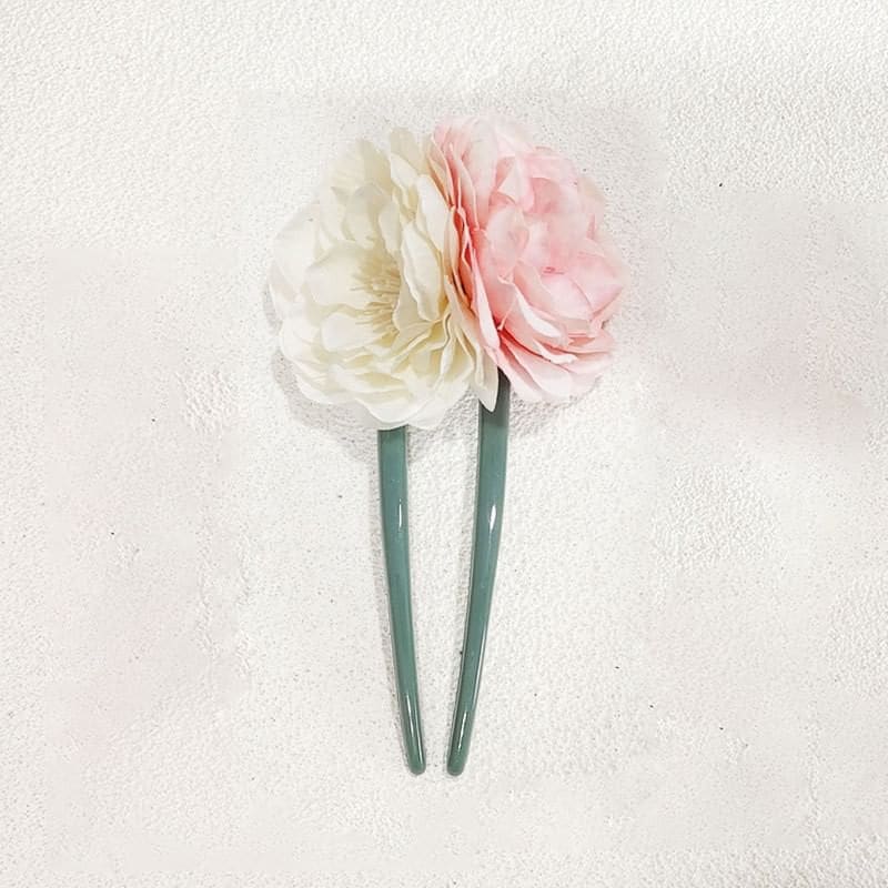 Floral U Shape Hair Stick