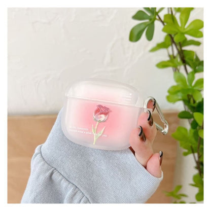 Flower Accent AirPods Earphone Case Skin