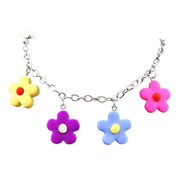 Flower Chain Necklace - Standart - Necklace