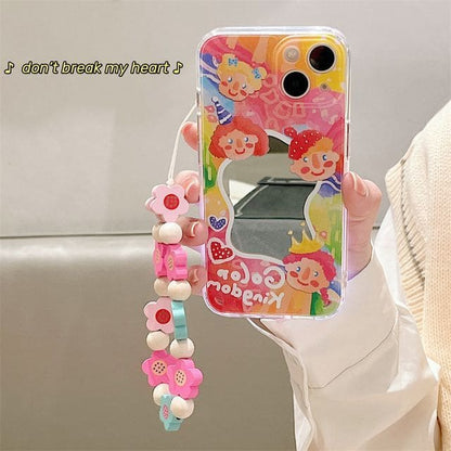 Flower Mirrored Phone Case - iPhone 13 Pro Max / 13 Pro