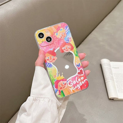 Flower Mirrored Phone Case - iPhone 13 Pro Max / 13 Pro