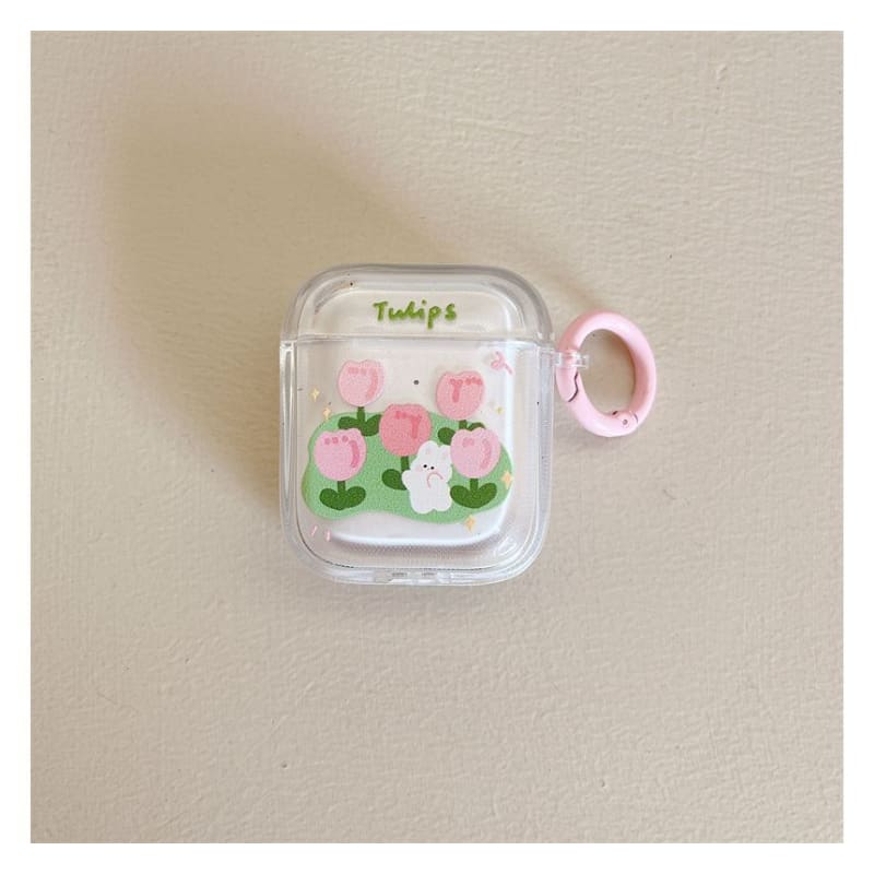 Flower Print AirPods / AirPods Pro Earphone Case Skin