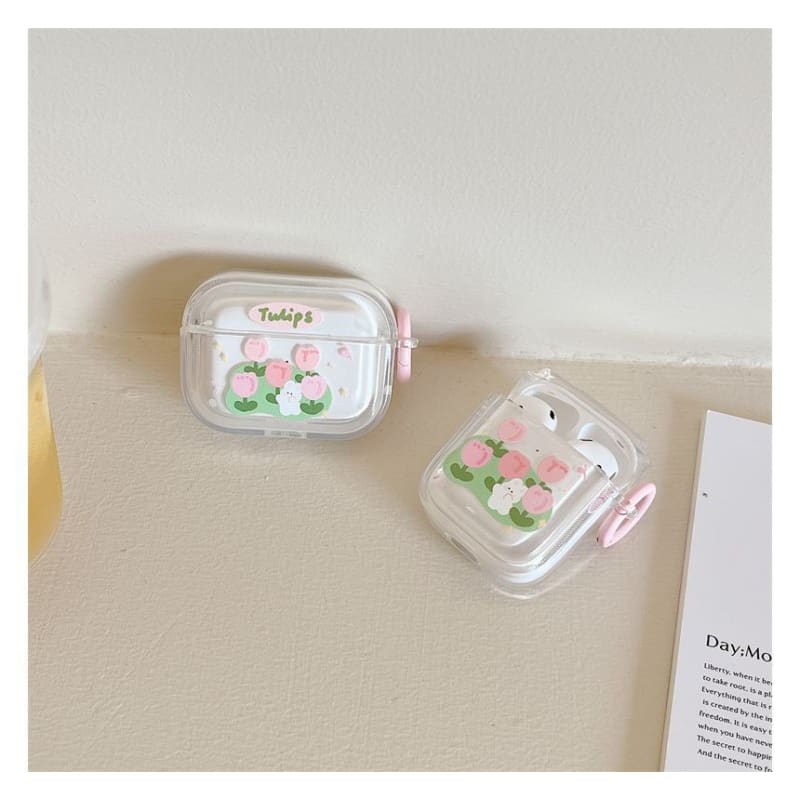 Flower Print AirPods / AirPods Pro Earphone Case Skin