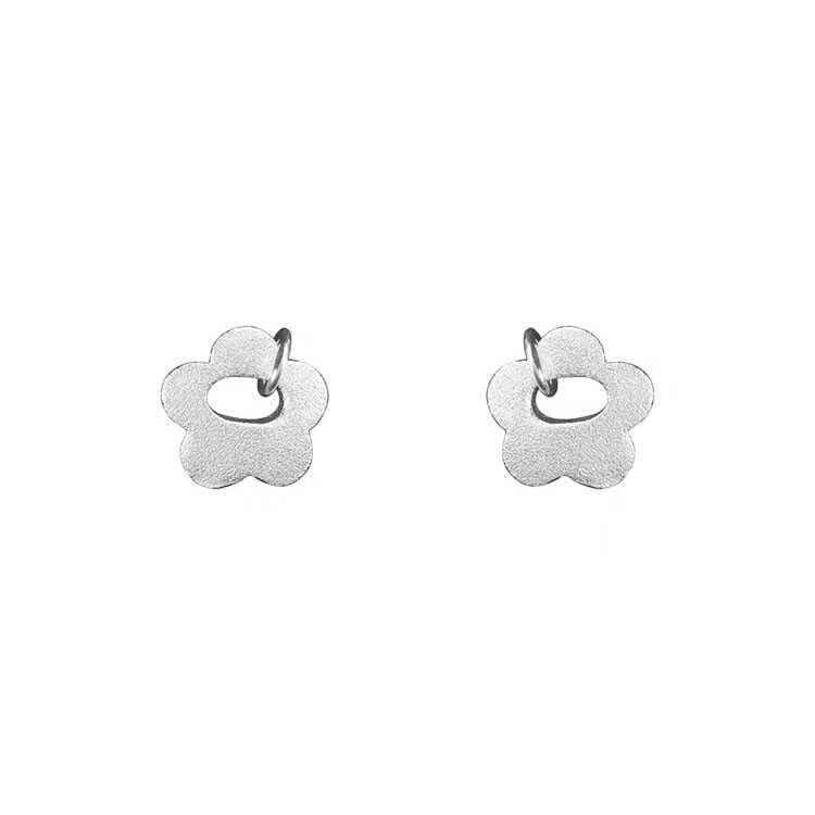 Flower S925 Sterling Silver Stud Earring