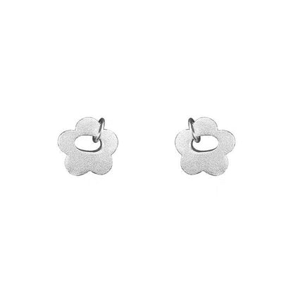 Flower S925 Sterling Silver Stud Earring