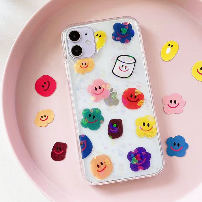 Flower Smile Phone Case - IPhone Case