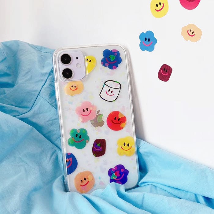 Flower Smile Phone Case - IPhone Case