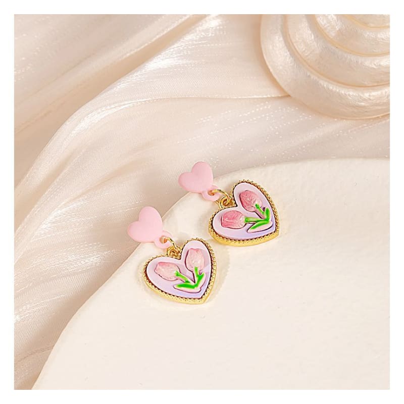 Flower Stud Earring / Drop Earring