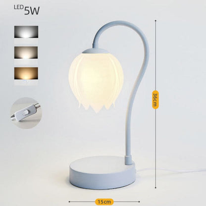 Flower Tulip Night Light - Blue