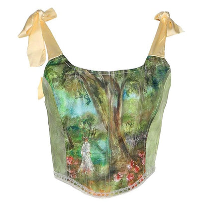 Forest Fairy Corset Top - Tops