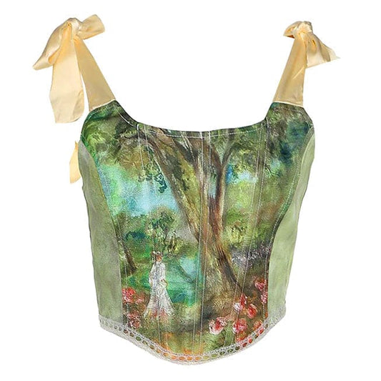 Forest Fairy Corset Top - Tops