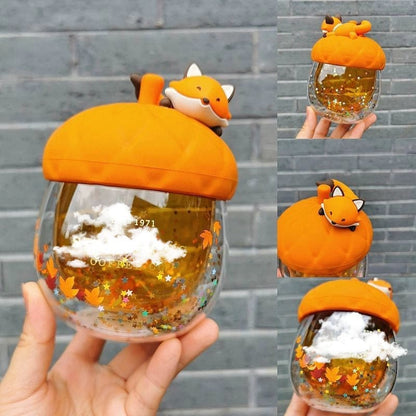 Fox in Fall Cup MK Kawaii Store