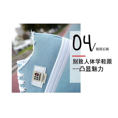 Fray Canvas Sneakers