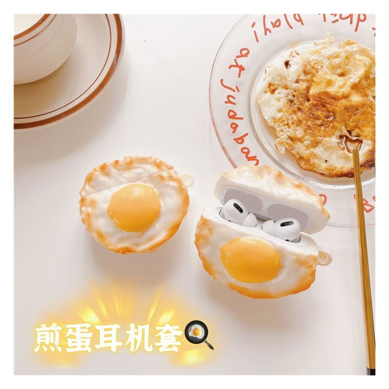 Fried Egg AirPods / Pro Earphone Case Skin