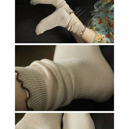 Frill Trim Socks