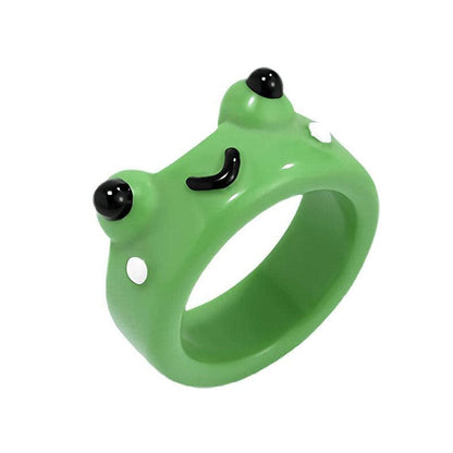 Frog Couple Rings Set - ring