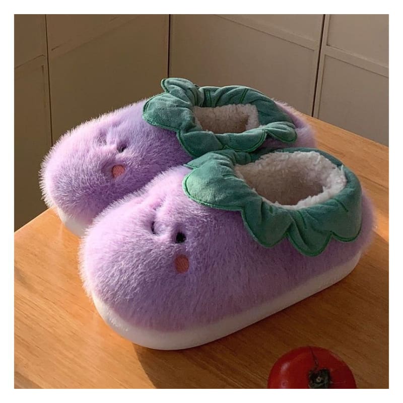 Frog Fluffy Slippers