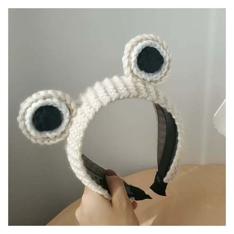 Frog Knit Headband