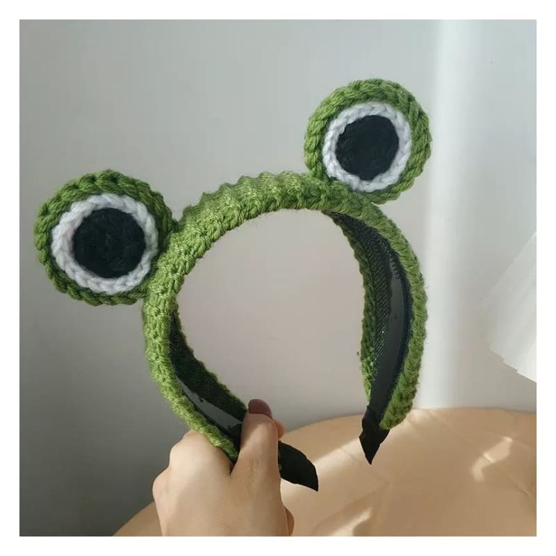 Frog Knit Headband