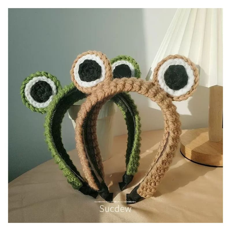 Frog Knit Headband