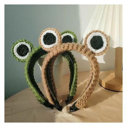 Frog Knit Headband