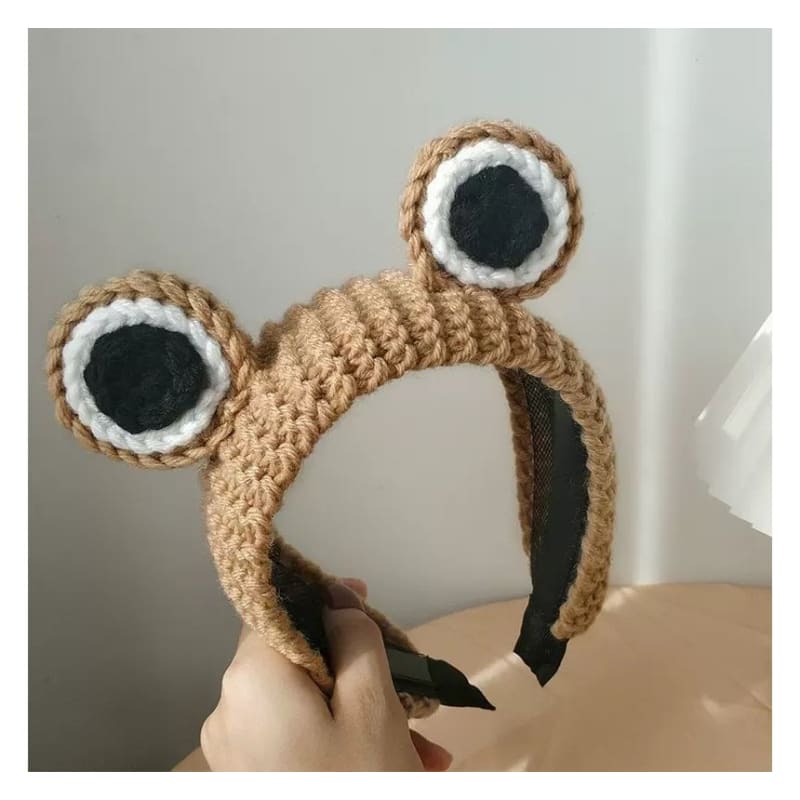 Frog Knit Headband