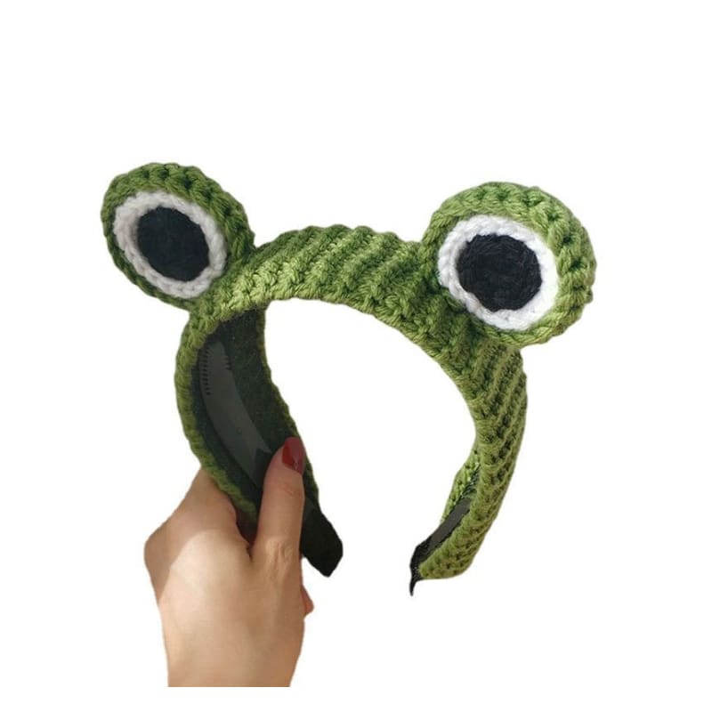 Frog Knit Headband