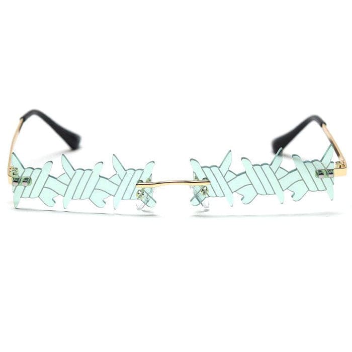 Funny Sunglasses - Green - Glasses