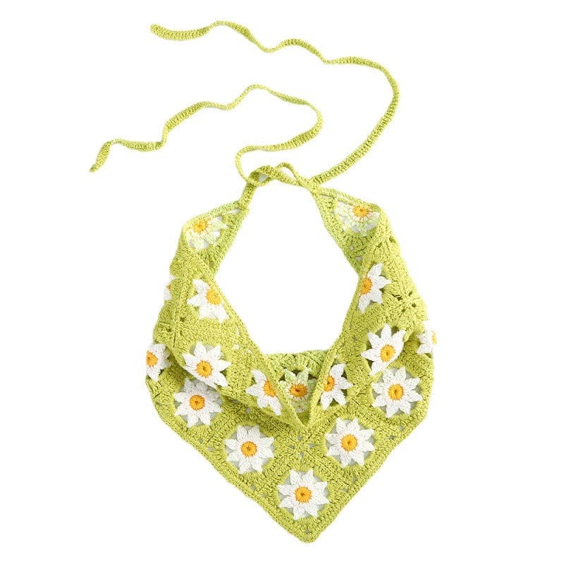 Garden Daisy Hair Scarf - Other