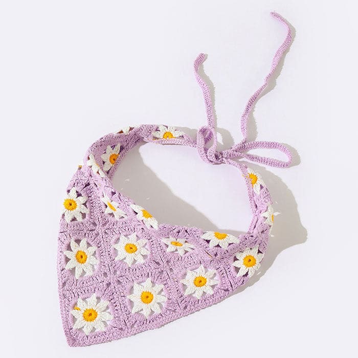 Garden Daisy Hair Scarf - Other