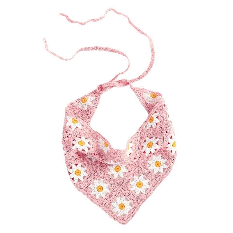 Garden Daisy Hair Scarf - Other