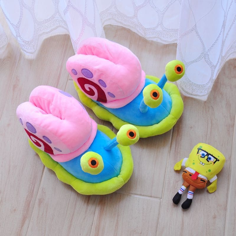 Gary Snail Slippers - Lovesickdoe