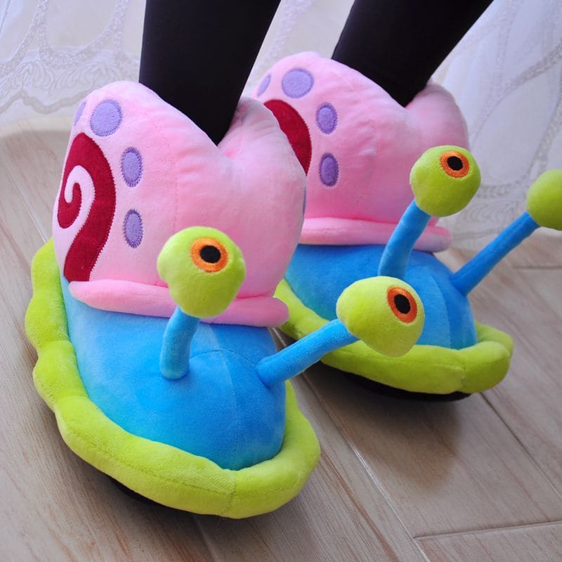 Gary Snail Slippers - Lovesickdoe