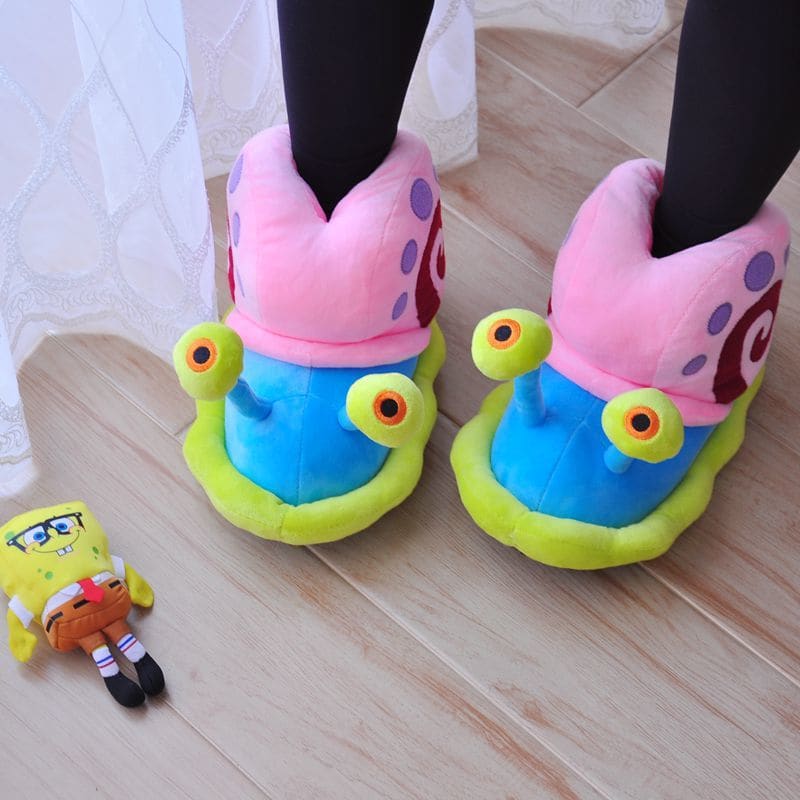 Gary Snail Slippers - Lovesickdoe