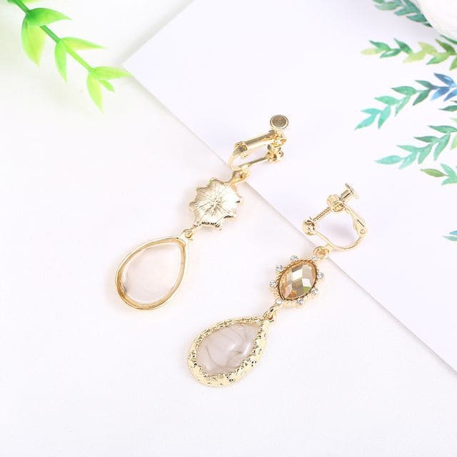 Gemstone  Drop Earring Egirldoll