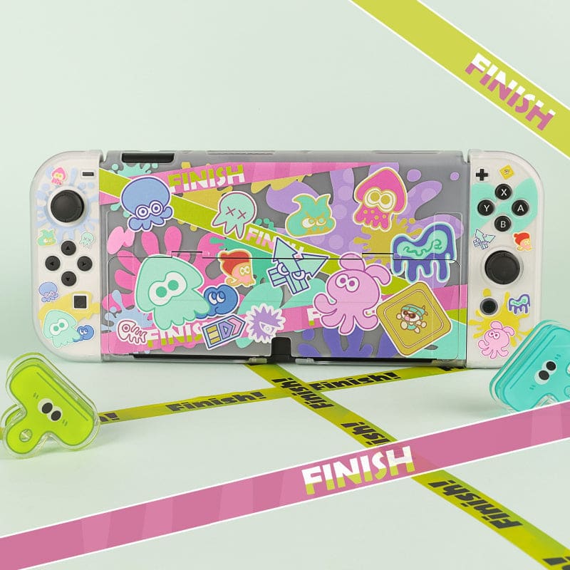 GG Transparent Splatoon Switch Skin ON1491